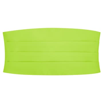 Limettengrüner Basic Kummerbund
